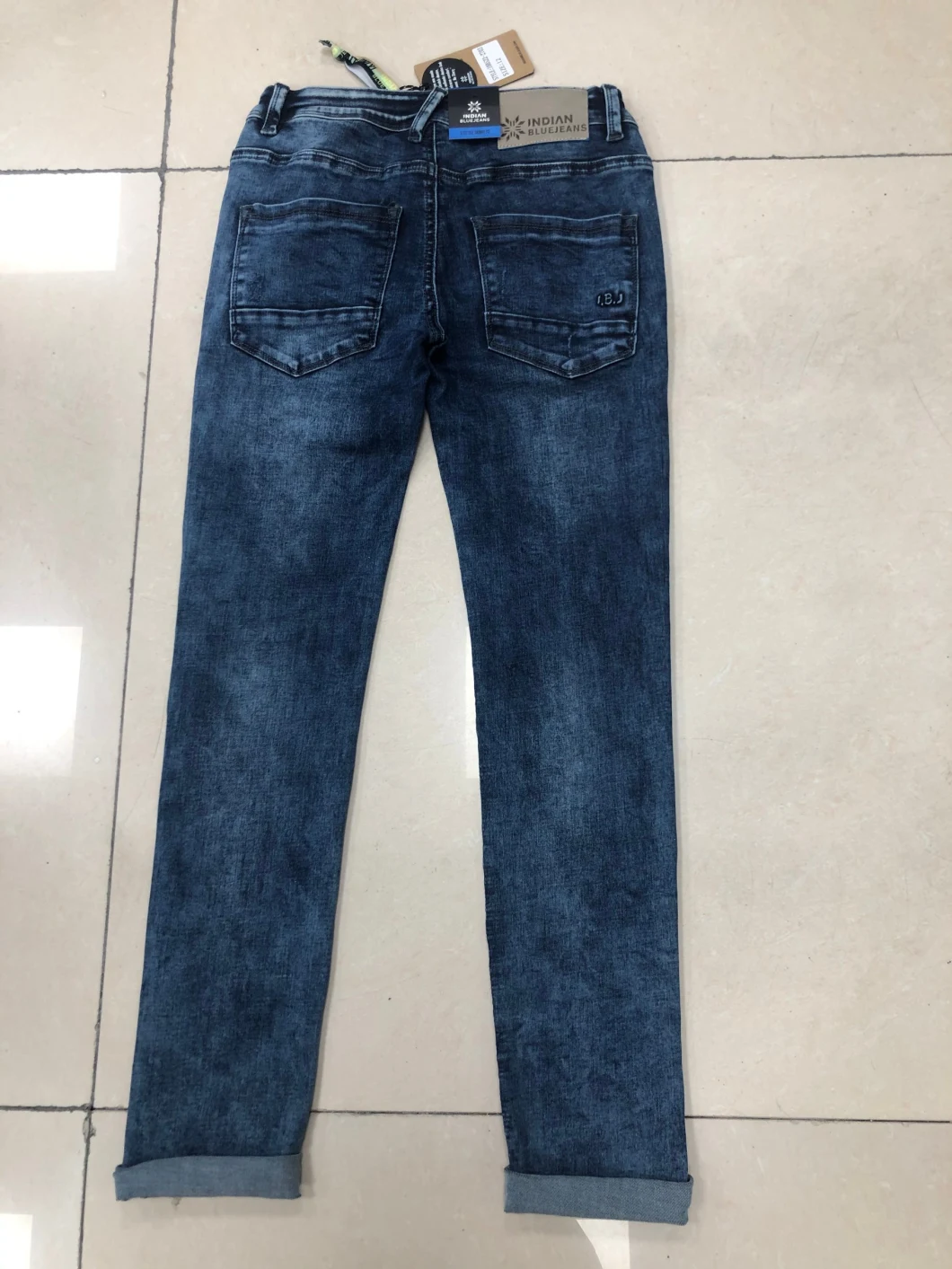 Wolesales Boy&prime; S Denim Pants New Skinny Straight Snow Wash Kid&prime; S Jeans OEM ODM Manufactory