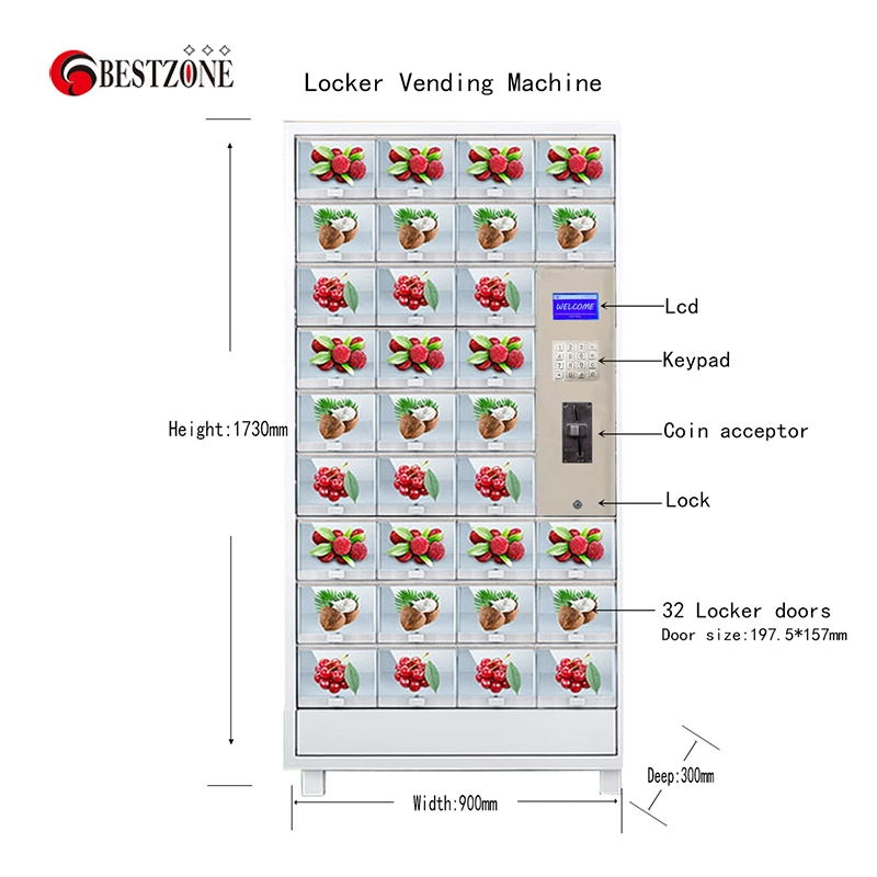 Competitive Price Locker Vending Machine for Shoes and Large Toys