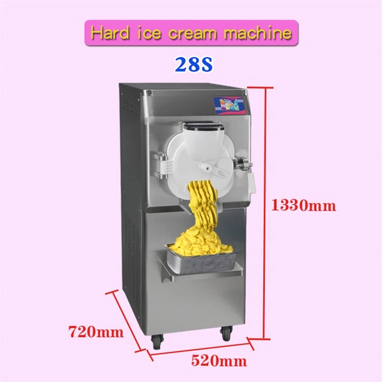 Kolice Italian Hard Ice Cream Making Machine Price Batch Freezer Vending Frozen Fruit Mixer Gelato Ice Cream Machine