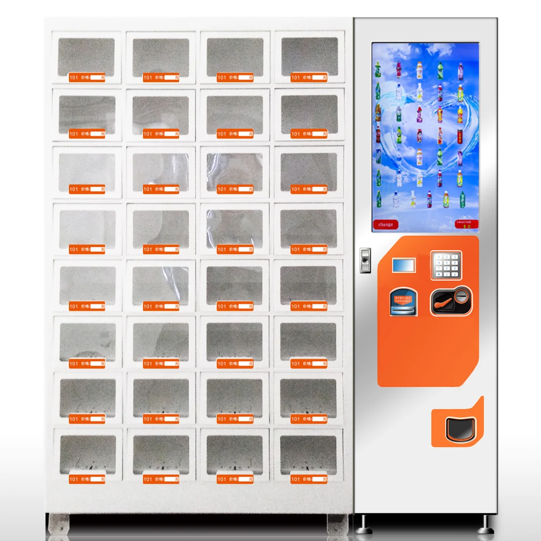 Delivery Food or Parcel Locker Vending Machine Order Pickup Lockers