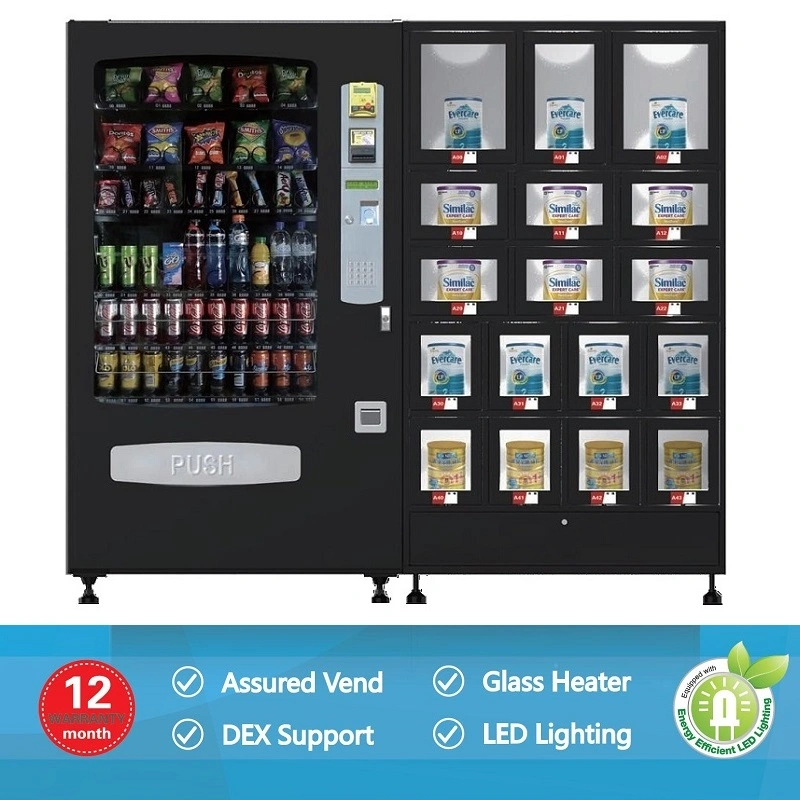 Master Combo Slave Locker Vending Machine (VCM-5000&BV-1700)